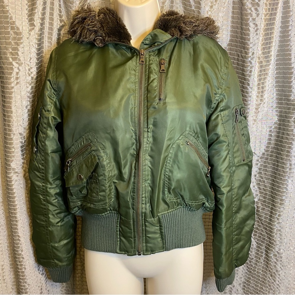 Lockheed Martin F-16c Green Army Jacket 1X